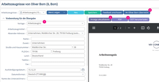 Arbeitszeugnis18