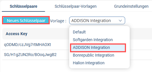 Addison API