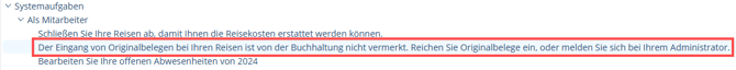 Aufgabe Originalbelege