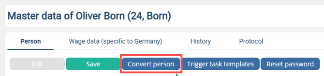 EN Person konvertieren