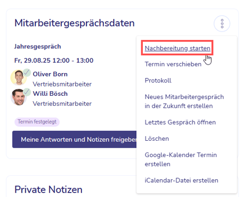 VG MAG Nachbereitung