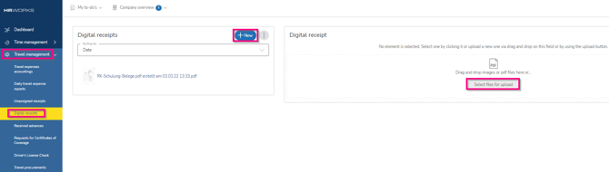 OCR – Automatic recognition of receipts I-1